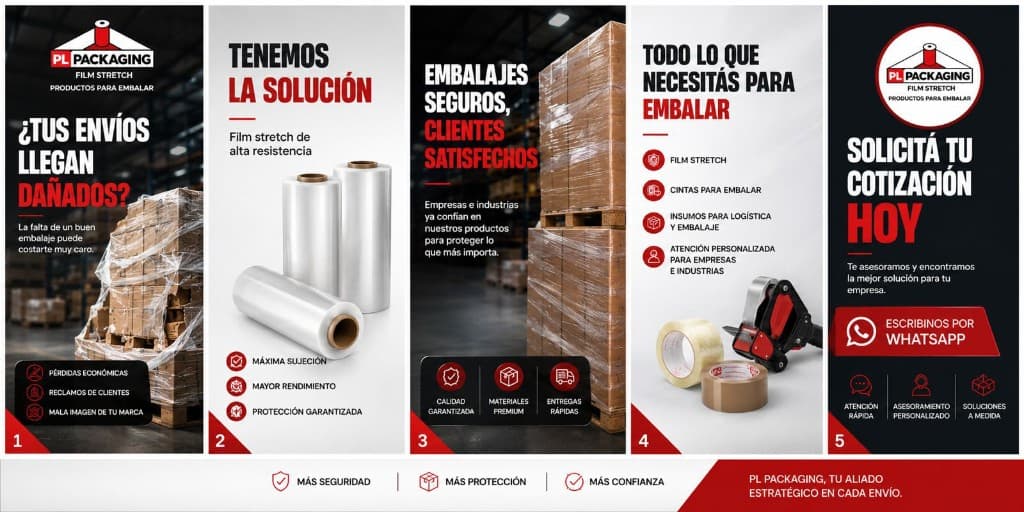 PL Packaging — Todo lo que necesitás para embalar