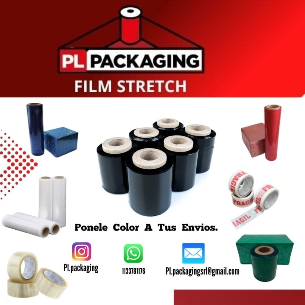 Catálogo PL Packaging — film stretch y cintas