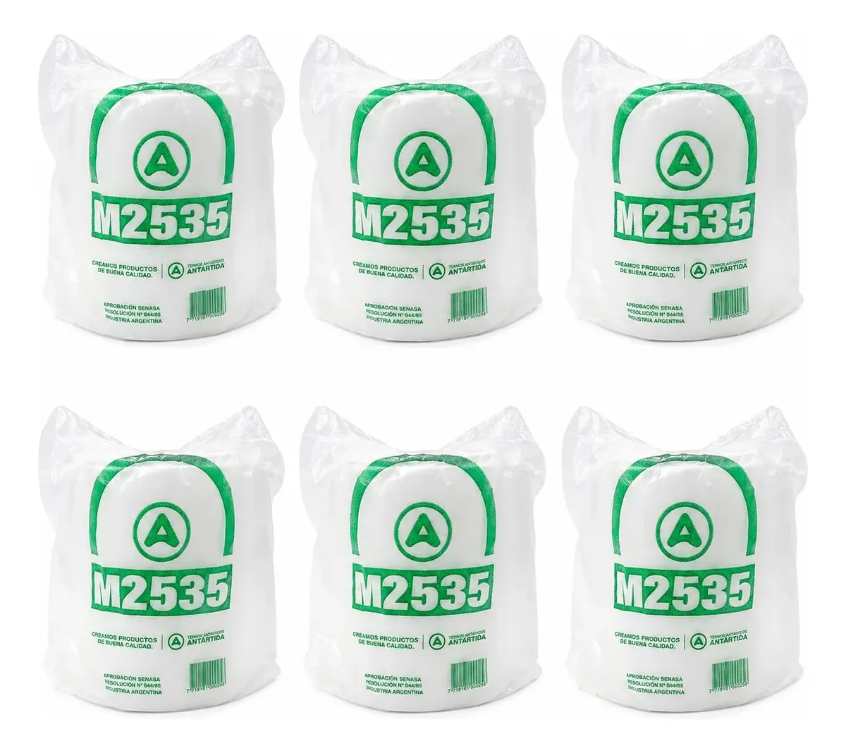 BOLSA ARRANQUE 25X35 - 6 ROLLOS X 1,2 KG